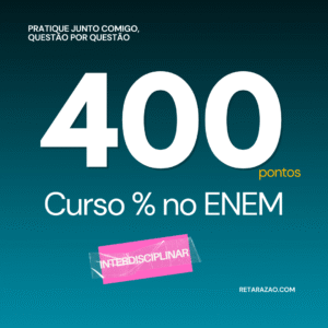 Curso % no ENEM