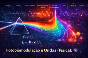 Física da luz vermelha e infravermelha